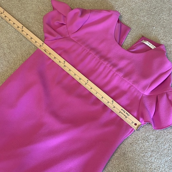 Trina Turk Jacinta Petal Sleeve Shift Dress - Picture 7 of 10